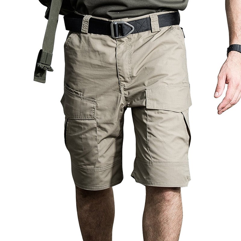 ReFire Gear Tactical Shorts for Men Waterproof Camo Cargo Shorts Rip Stop Cotton Outdoor Military Shorts - Image 2